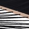 Deko Living Outdoor Cedar Wood Hammock with Black Textilene Fabric COP20208BLK - alternate 2